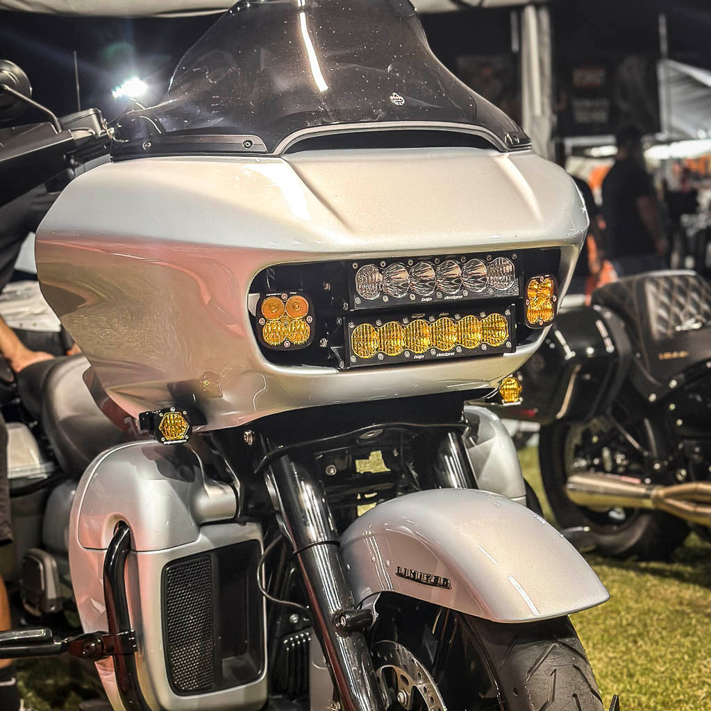CRO Moto 2015-2023 Road Glide Baja Designs ONX6+ Bracket