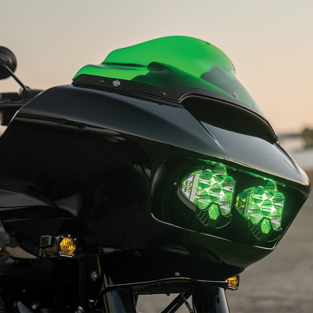CRO Moto Custom Baja Designs LP6 Pro Led Auxiliary Light Pod