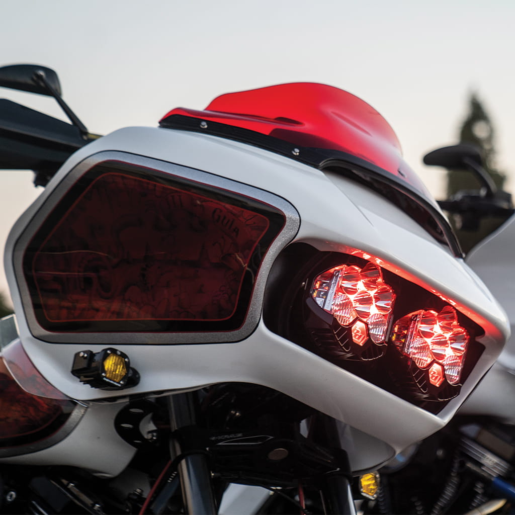 CRO Moto Custom Baja Designs LP6 Pro Led Auxiliary Light Pod