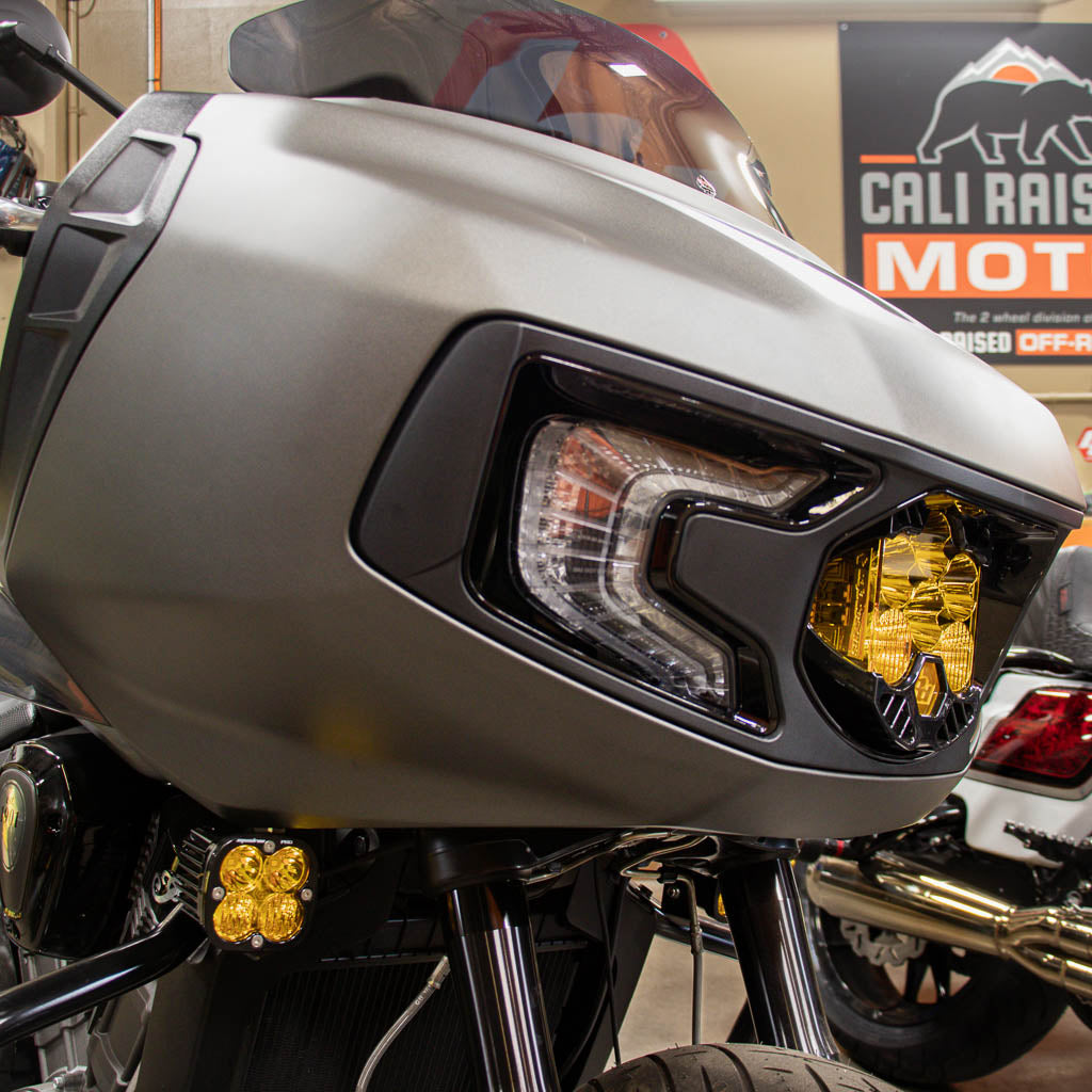 CRO Moto Indian Challenger Baja Designs LP6 Light Bracket