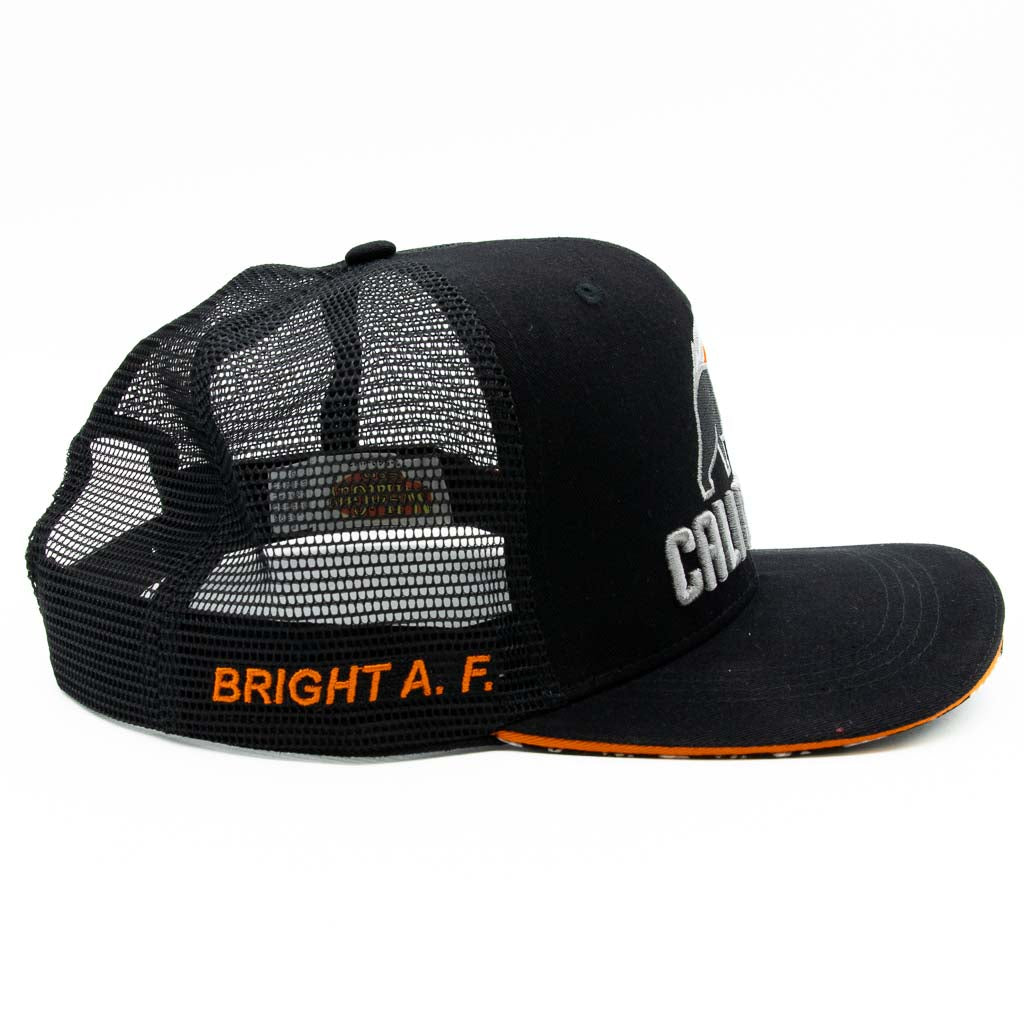 CRO Moto "Bright A.F" Snapback Trucker Hat