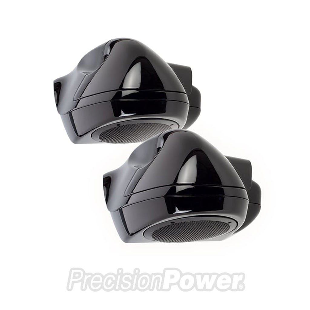 Lower Vented Fairings w/ 6.5” Speakers for 1998-2013 Harley-Davidson Touring Motorcycles Gloss Pair - HD13.LVF