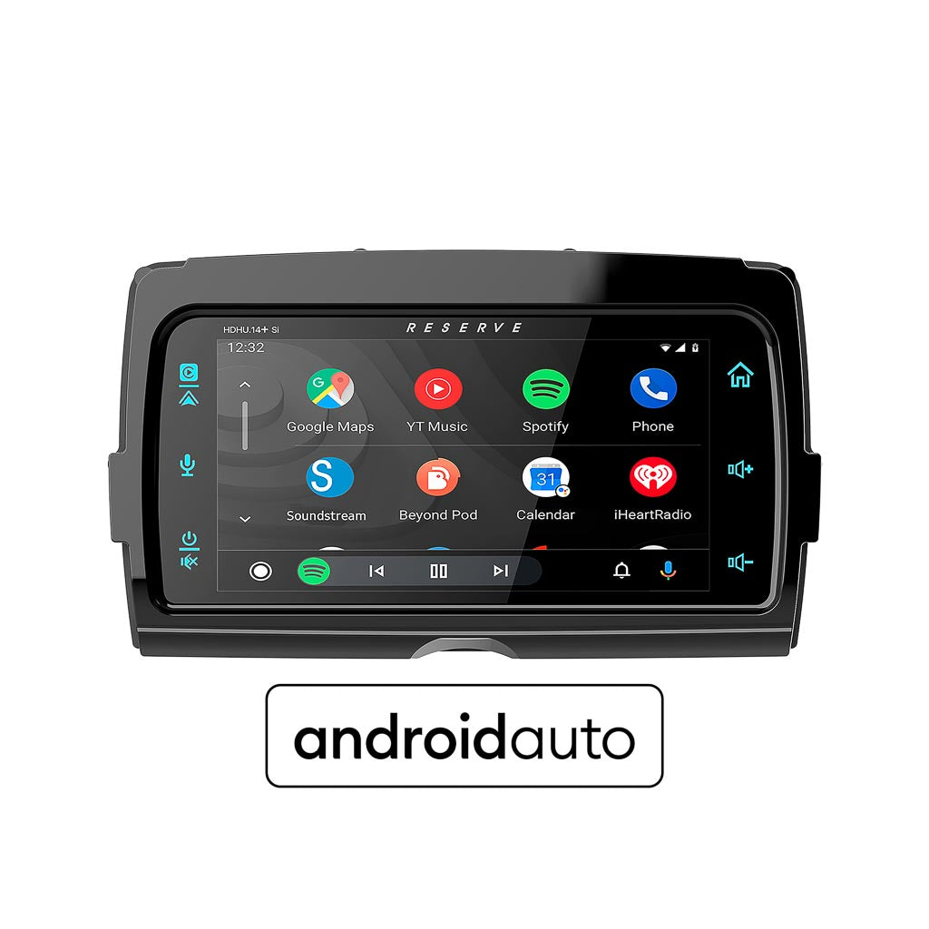 Precision Power 7" Plug-n-Play Touchscreen Head Unit with Apple CarPlay®, Android Auto® & SiriusXM® Tuner Ready - HDHU.14Si