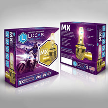 Load image into Gallery viewer, Lucas Lighting MX Series Headlight Pair 3X Brighter