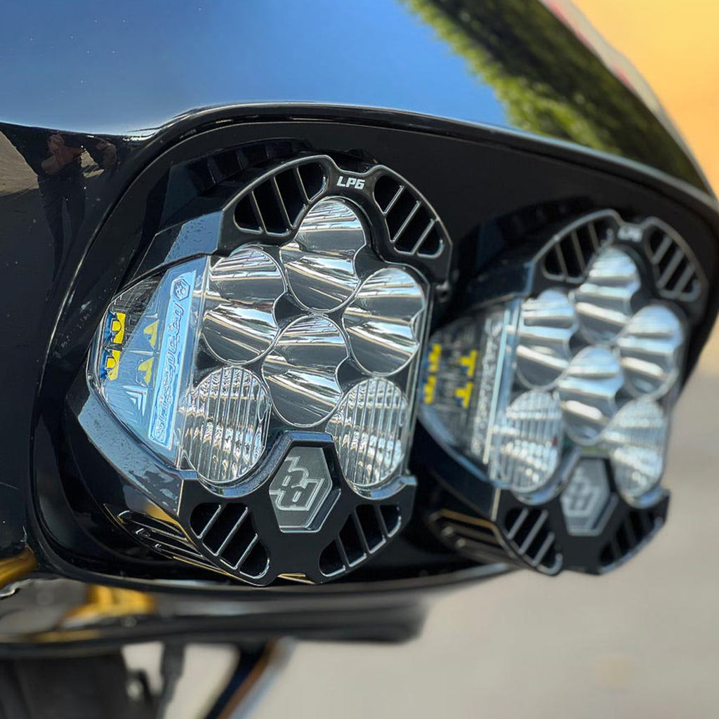 CRO Moto 98-13 Road Glide Baja Designs LP6 Lighting Combo Kit