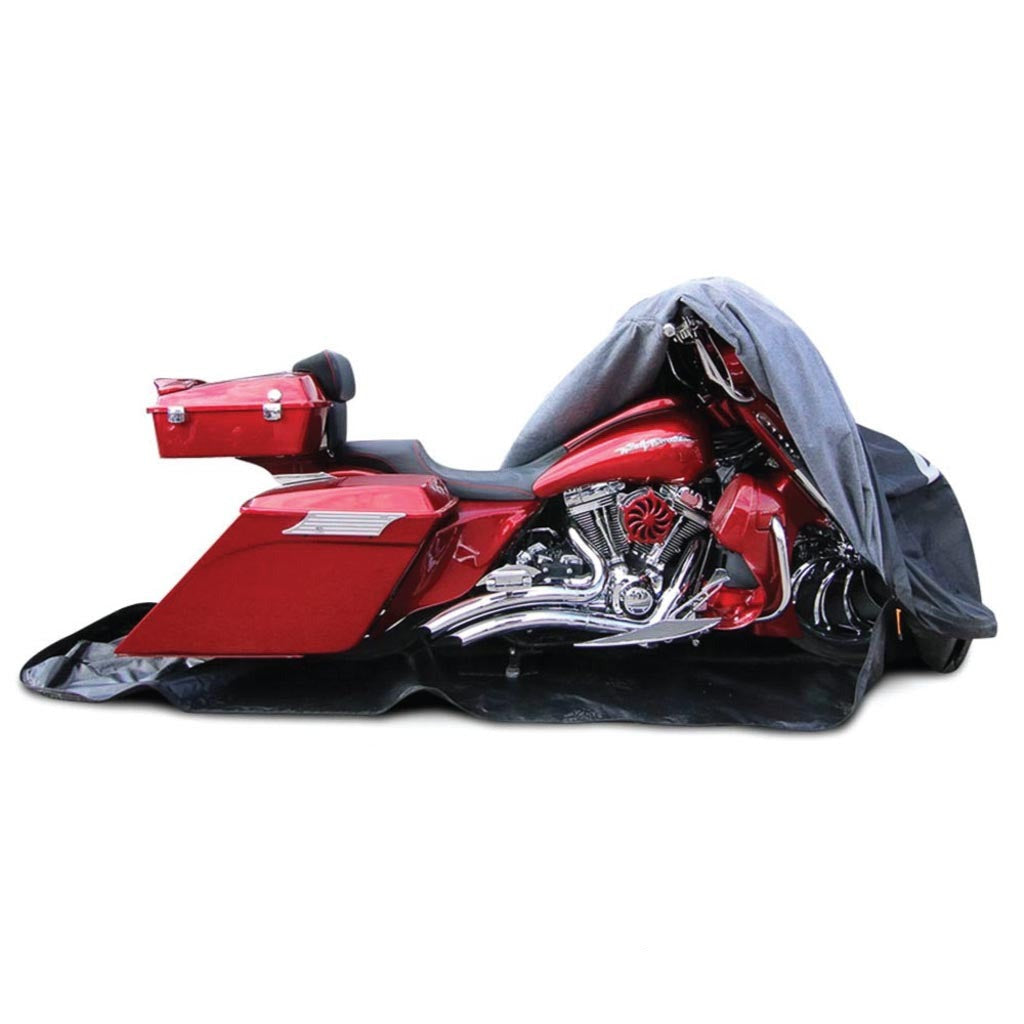 XXXL Stretched Bagger Totally Enclosed Motorcycle Cover - U109M1C