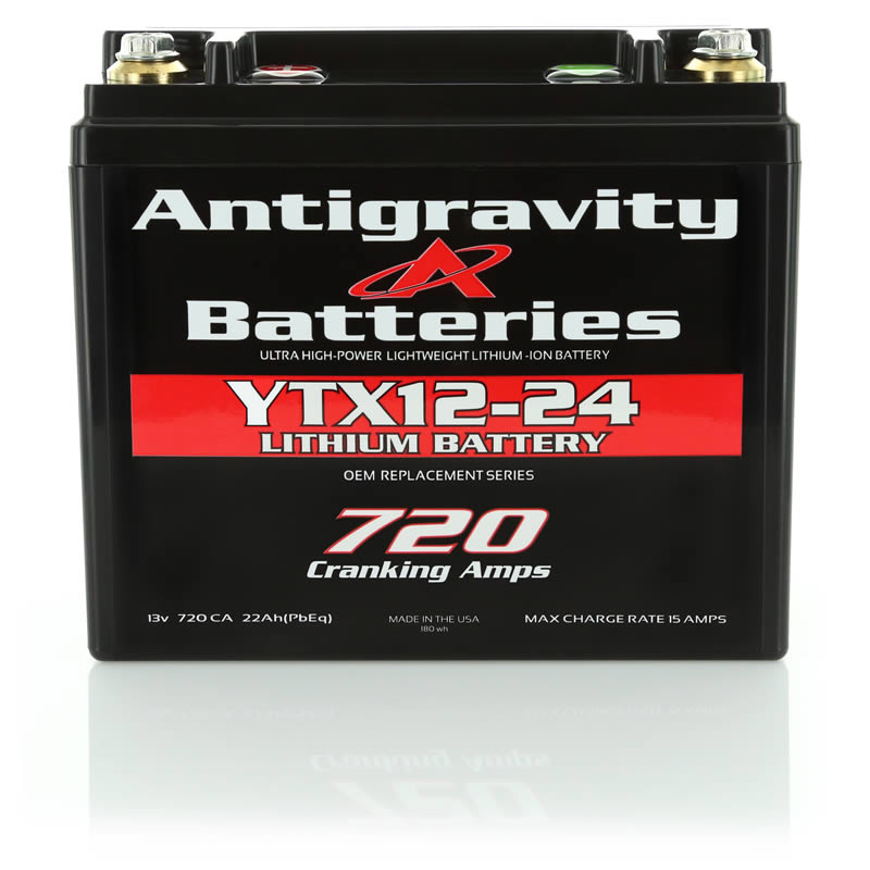 Antigravity Batteries YTX12-24 Lithium Battery